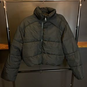 Zara Black Puffer medium
